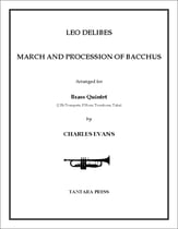 March and Procession of Bacchus P.O.D. cover